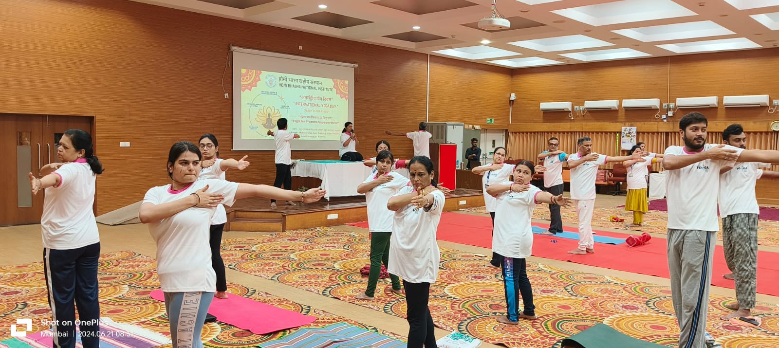 International Yoga Day Celebration - 2024